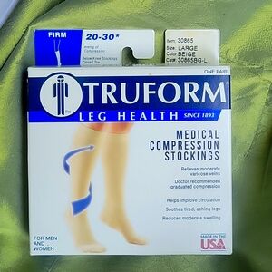 Truform medical compression Socks stockings Large